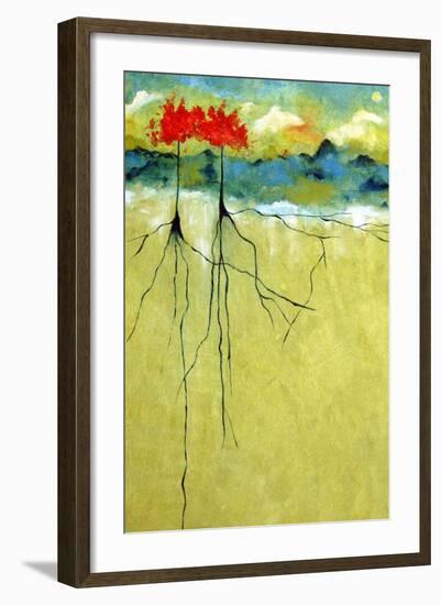 Deep Roots-Ruth Palmer-Framed Art Print