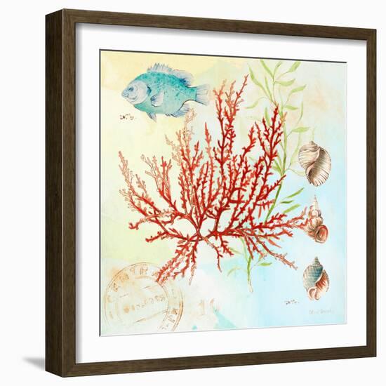 Deep Sea Coral I-Lanie Loreth-Framed Art Print