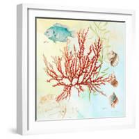 Deep Sea Coral I-Lanie Loreth-Framed Art Print