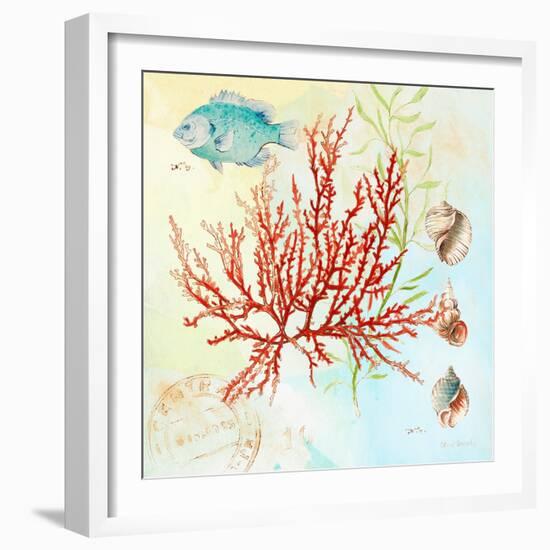 Deep Sea Coral I-Lanie Loreth-Framed Art Print