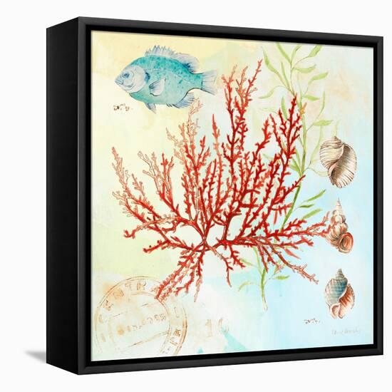 Deep Sea Coral I-Lanie Loreth-Framed Stretched Canvas