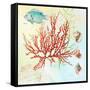 Deep Sea Coral I-Lanie Loreth-Framed Stretched Canvas