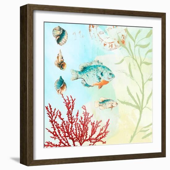 Deep Sea Coral II-Lanie Loreth-Framed Art Print