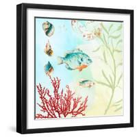 Deep Sea Coral II-Lanie Loreth-Framed Art Print