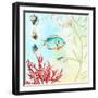 Deep Sea Coral II-Lanie Loreth-Framed Art Print