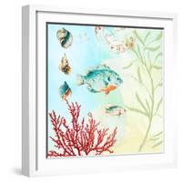 Deep Sea Coral II-Lanie Loreth-Framed Art Print