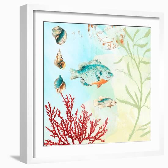 Deep Sea Coral II-Lanie Loreth-Framed Art Print