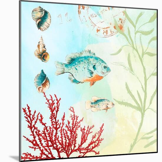 Deep Sea Coral II-Lanie Loreth-Mounted Art Print