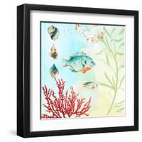 Deep Sea Coral II-Lanie Loreth-Framed Art Print