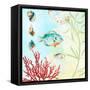 Deep Sea Coral II-Lanie Loreth-Framed Stretched Canvas