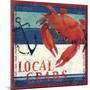 Deep Sea Crab-Paul Brent-Mounted Premium Giclee Print