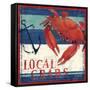 Deep Sea Crab-Paul Brent-Framed Stretched Canvas