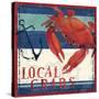 Deep Sea Crab-Paul Brent-Stretched Canvas