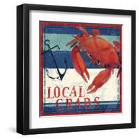 Deep Sea Crab-Paul Brent-Framed Art Print