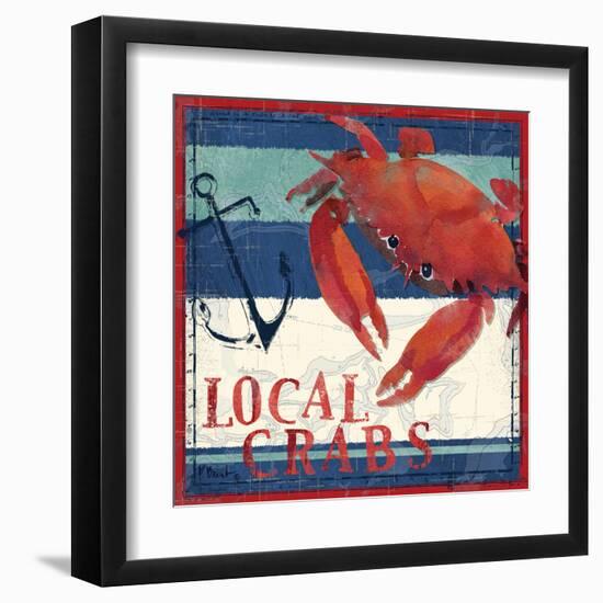 Deep Sea Crab-Paul Brent-Framed Art Print