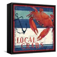 Deep Sea Crab-Paul Brent-Framed Stretched Canvas
