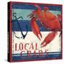 Deep Sea Crab-Paul Brent-Stretched Canvas