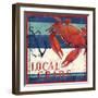 Deep Sea Crab-Paul Brent-Framed Art Print