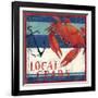 Deep Sea Crab-Paul Brent-Framed Art Print