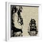 Deep Sea Diver Background-Petrafler-Framed Art Print