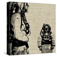 Deep Sea Diver Background-Petrafler-Stretched Canvas