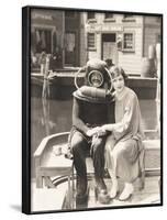 Deep Sea Diver Love-null-Framed Photo