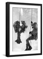 Deep Sea Divers-Science Source-Framed Giclee Print