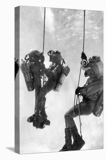 Deep Sea Divers-Science Source-Stretched Canvas