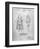 Deep Sea Diving Suit Patent-Cole Borders-Framed Art Print