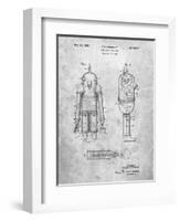 Deep Sea Diving Suit Patent-Cole Borders-Framed Art Print