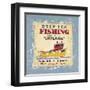 Deep Sea Fishing-Martin Wiscombe-Framed Art Print