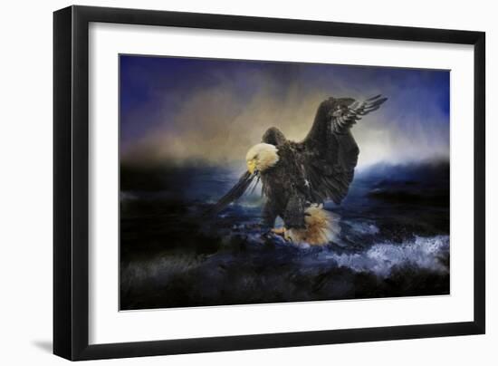 Deep Sea Fishing-Jai Johnson-Framed Premium Giclee Print