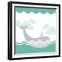 Deep Sea I-Patty Young-Framed Premium Giclee Print