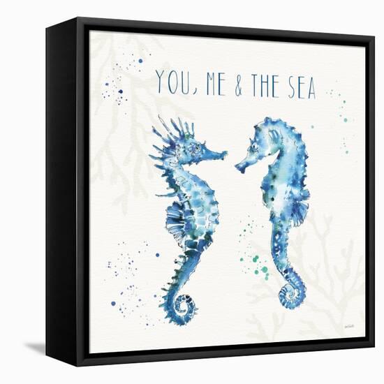 Deep Sea III-Anne Tavoletti-Framed Stretched Canvas