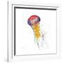 Deep Sea Jellies I-Paul Brent-Framed Art Print