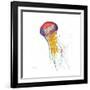 Deep Sea Jellies I-Paul Brent-Framed Art Print