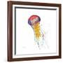 Deep Sea Jellies I-Paul Brent-Framed Art Print