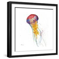 Deep Sea Jellies I-Paul Brent-Framed Art Print