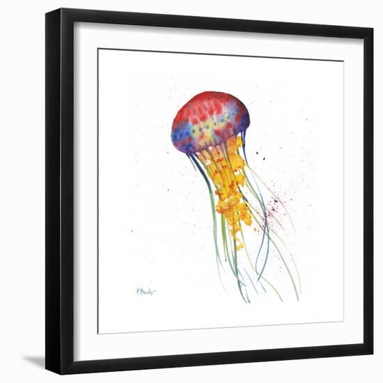 Deep Sea Jellies I-Paul Brent-Framed Art Print