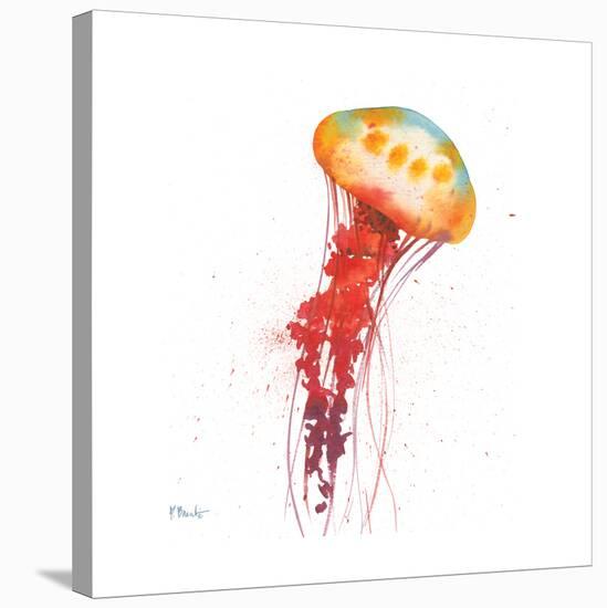 Deep Sea Jellies II-Paul Brent-Stretched Canvas