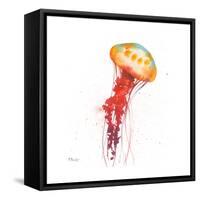 Deep Sea Jellies II-Paul Brent-Framed Stretched Canvas