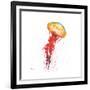 Deep Sea Jellies II-Paul Brent-Framed Art Print