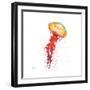 Deep Sea Jellies II-Paul Brent-Framed Art Print