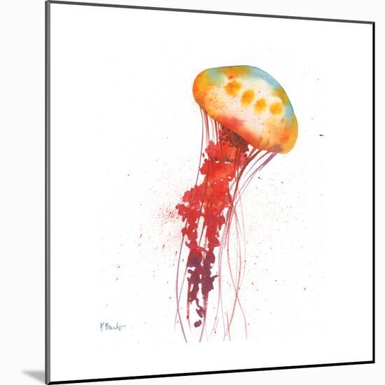 Deep Sea Jellies II-Paul Brent-Mounted Art Print