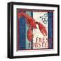 Deep Sea Lobster-Paul Brent-Framed Art Print