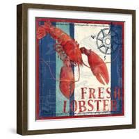 Deep Sea Lobster-Paul Brent-Framed Art Print