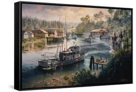 Deep Sea Readiness-Nicky Boehme-Framed Stretched Canvas