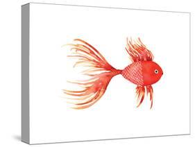 Deep Sea Red Fish-Sara Berrenson-Stretched Canvas