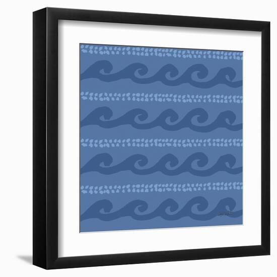 Deep Sea Step 02D-Anne Tavoletti-Framed Art Print