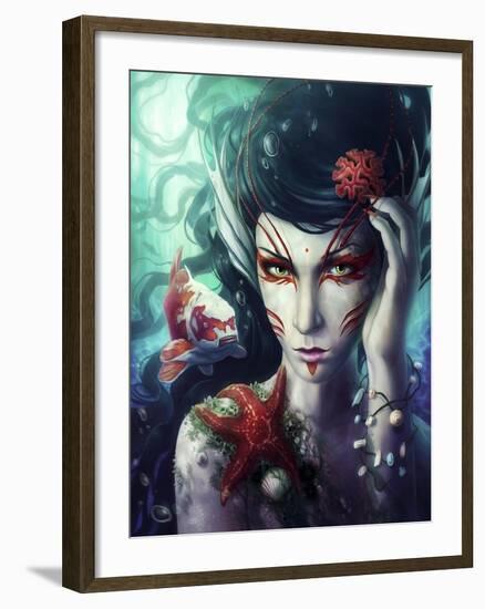 Deep Sea-JoJoesArt-Framed Giclee Print